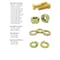 Boltsandnuts.Com Inch Grade 8 Hex Cap Screws, Hex Nuts, Flat & Lock Washers 1/4in, 5/16in, & 3/8in- 574 PCS Assortment Kit #115 - alternate 5